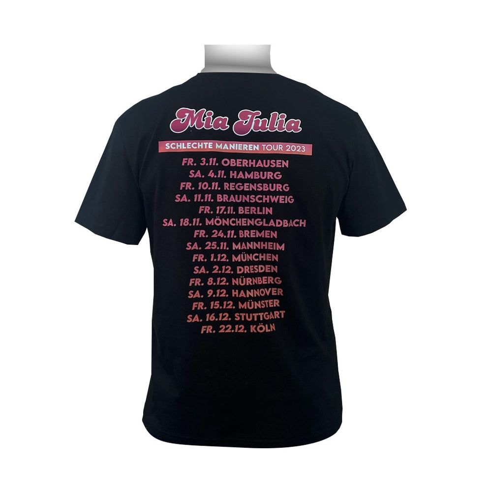 Mia Julia T-Shirt "Schlechte Manieren" Tour 2023